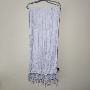 Basha tassel scarf rayon lightweight women's